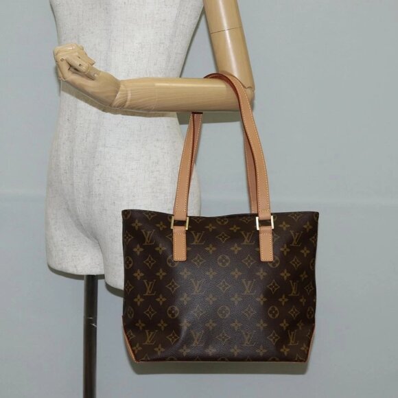 LOUIS VUITTON Monogram Cabas Piano Tote Bag M51148 LV Auth 134963V - Picture 3 of 16